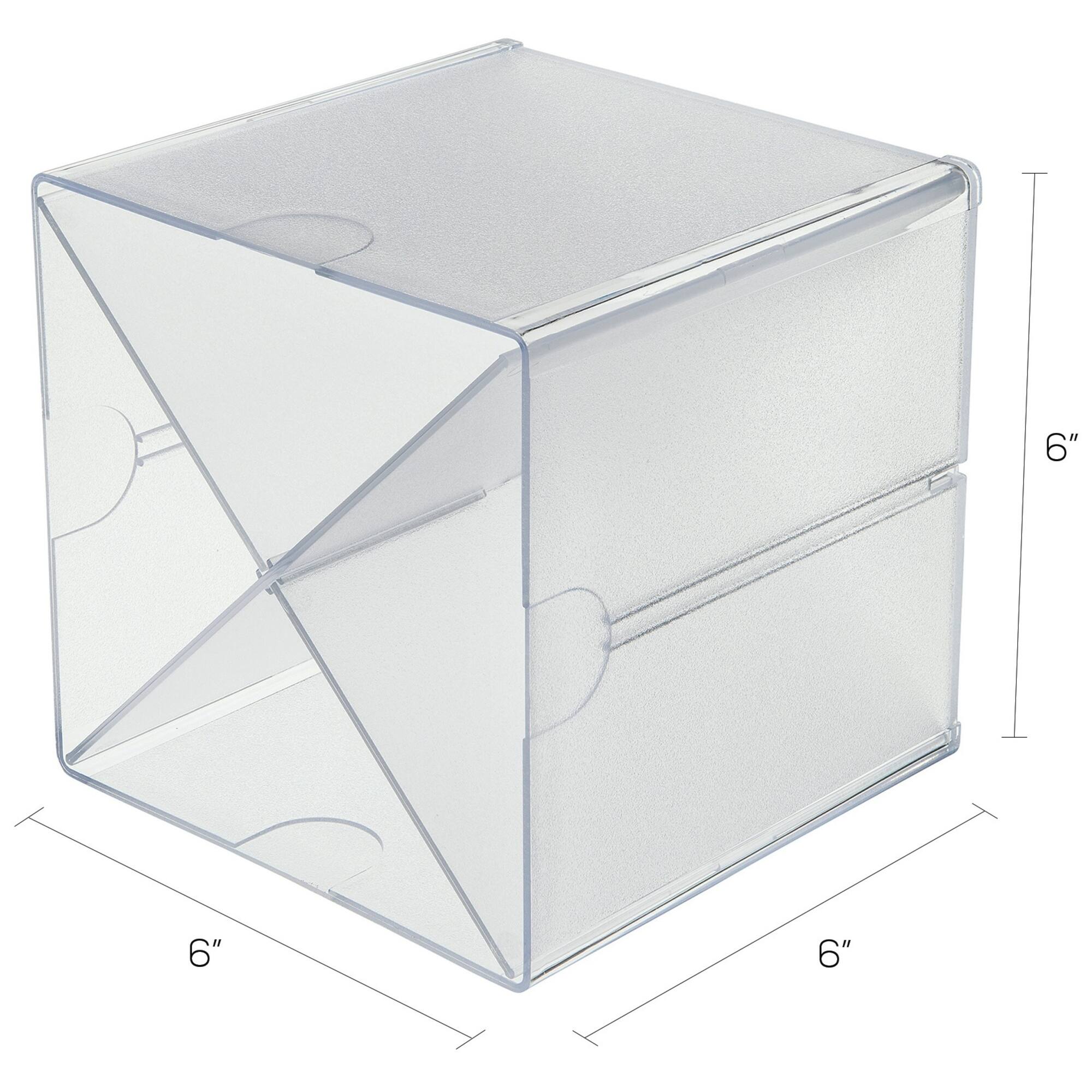 Deflecto® Stackable X-Divided Storage Organizer
